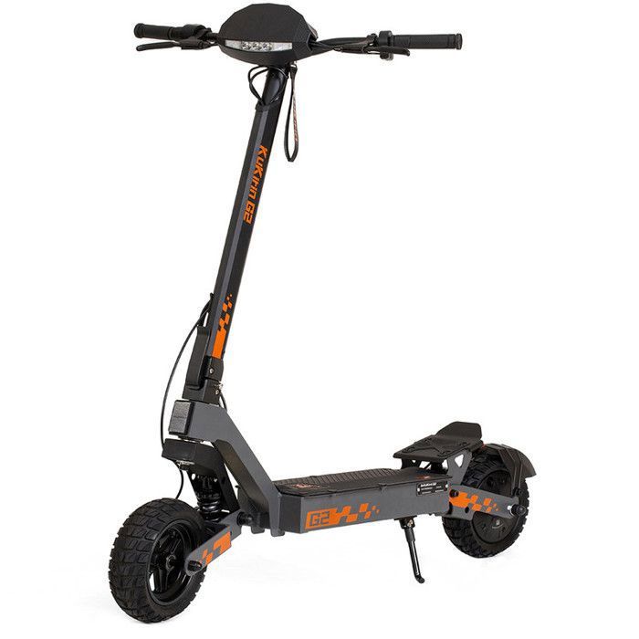 KuKirin G2 - Faltbarer Elektroroller - 10" Räder - Spitzenleistung 800W Motor - 48V 15Ah Batterie - Reichweite 55KM – Schwarz