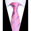 Elegant European & American Men's 8CM Hand-tied Silk Polyester Tie - Casual Business Style