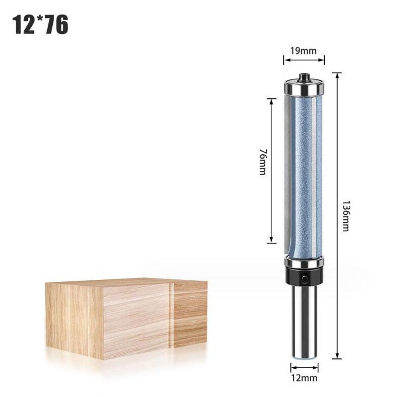 Εργαλείο κοπής ξυλουργικής μύτης δρομολογητή 1/2 ίντσας 12 χιλιοστών με μακριά λεπίδα με 3 λεπίδες