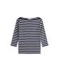 Tommy Hilfiger Slim Boat Neck Striped T-Shirt (T22G1Tto050Wt302C)