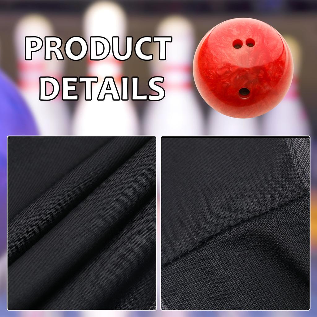 2 Pack Bowling See Saws Washable Bowling Ball Polisher Bags Bowling