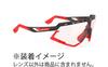 RUDY PROJECT Sports Sunglasses for and DEFENDER Lenses with ImpactX2 Photochromic Laser Red Lenses Cycling, Road, Triathlon, MTB, (LE528903)