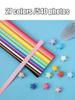 540 listů Hvězda Origami Gradientní Šťastná Hvězda Pětiúhelníková Hvězda Diy Ručně Vyráběná Oboustranná Směs 27 Barev