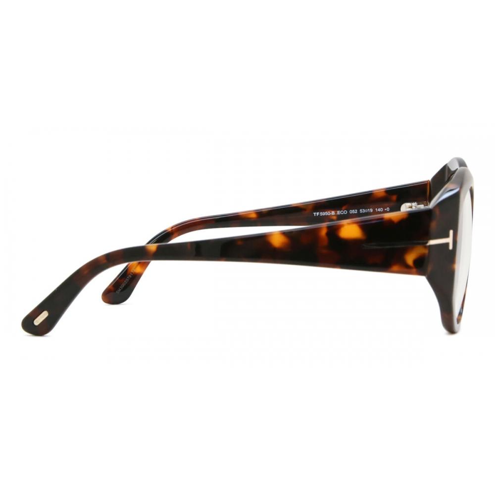 Tom Ford Women Blue Light Block Eyeglasses Ft5950 B