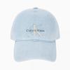 Calvin Klein Unisex Monogram Denim Baseball Cap 4g5007g Lhl