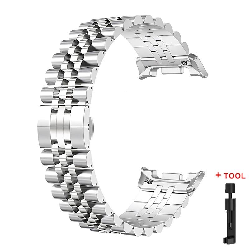 

Ремешок из нержавеющей стали для Samsung Galaxy Watch 8/8Classic Металлический ремешок-браслет для Samsung Galaxy Watch Ultra 2025 Ремешок Correas galaxy watch 7 Ultra