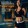 Night Running Light Night Dimmable Rechargeable Running Waist Light High Brightness Women Men Runners Light Reflective Belt Lamp