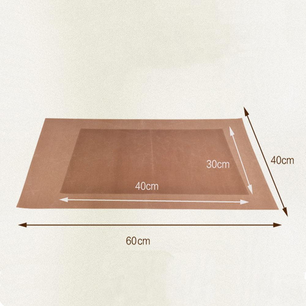 

2шт антипригарный коврик для выпечки из стекловолокна, многофункциональный коврик для барбекю, антипригарный противень