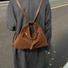 Retro Suede Tote Bag for Women, Fashionable Commuter Shoulder Bag, Large Capacity Multi-Functional Handbag for Fall Winter