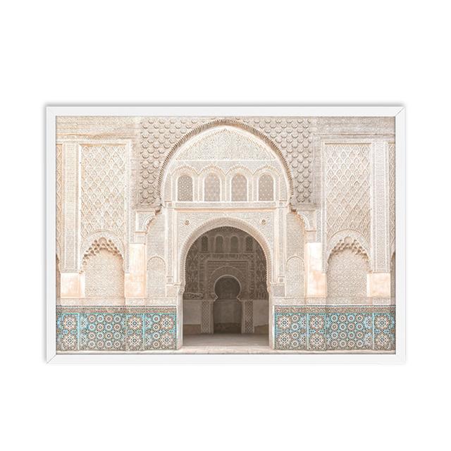 

Марокканські двері Ісламська архітектура Богемська арабська каліграфія Настінне мистецтво Полотно Задихаючись Друк плакатів Настінні картини Бохо Декор 21X30cm No Frame