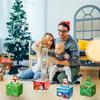1-10PCS Christmas Gift Father Christmas Elk Christmas Tree Pattern Money Draw Surprise Box Festive Small Gifts Party Supplies
