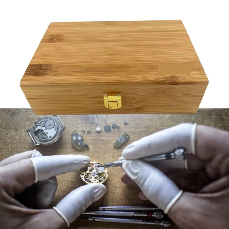 20 Tipi Professionale Carica-molla Principale Orologi Barile di Ricambio Strumento Anticorrosione con Custodia per Manutenzione Orologi