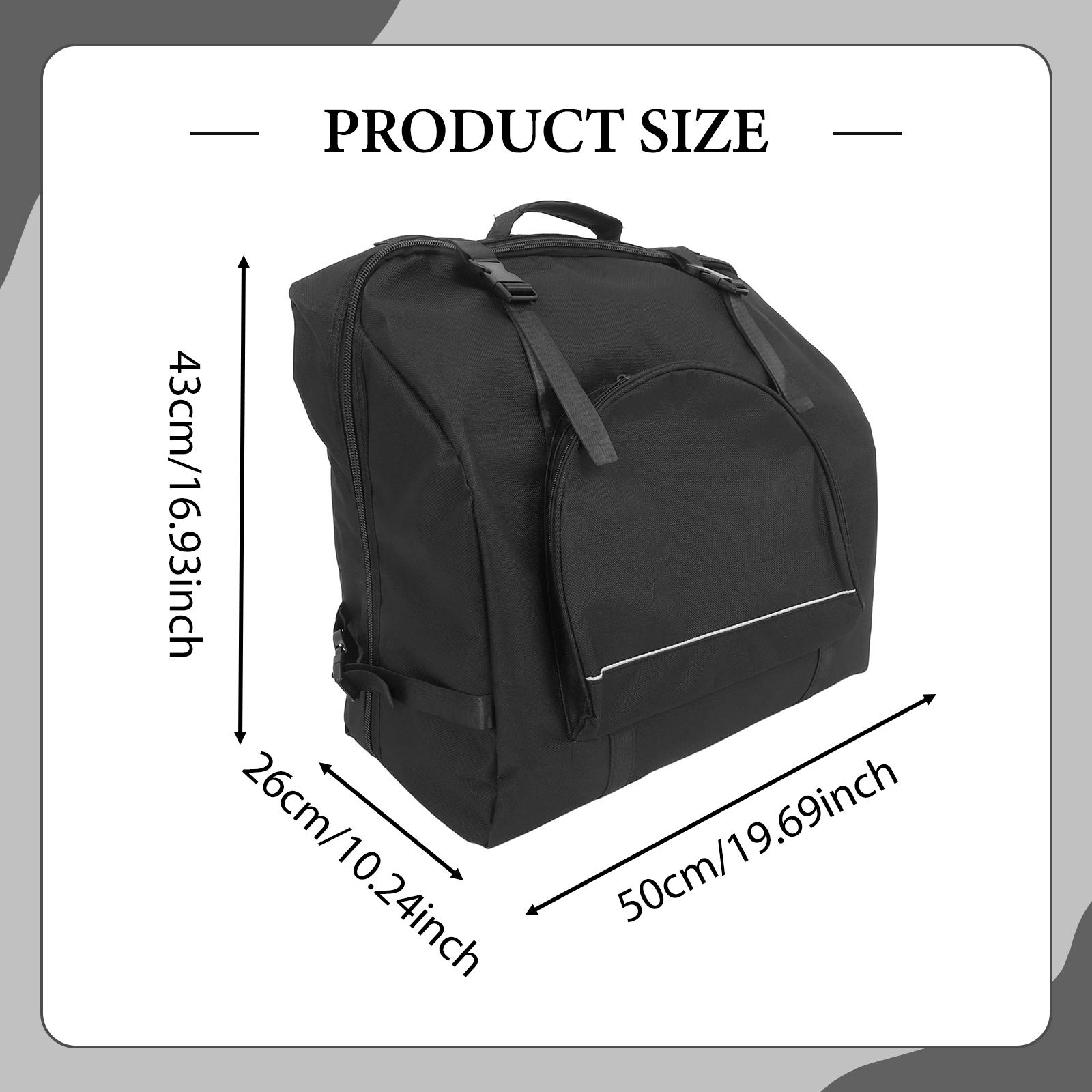 Accordion Backpack with Ergonomic Shoulder Straps