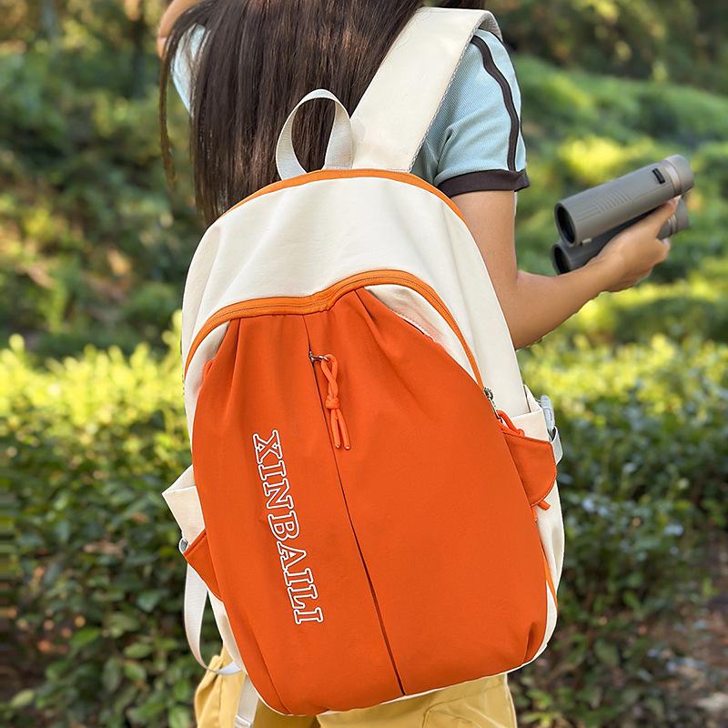 New Casual Backpack Outdoor Light Mountaineering Backpack Cycling Travel Large Capacity Backpack Student School Bag