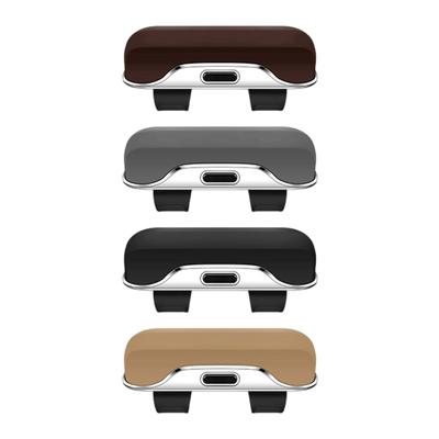 Secure Car Sun Sunvisor Sunglasses Holder Clip with Antislip Grip No View Blocking Design Safe Driving Large Capacity Or