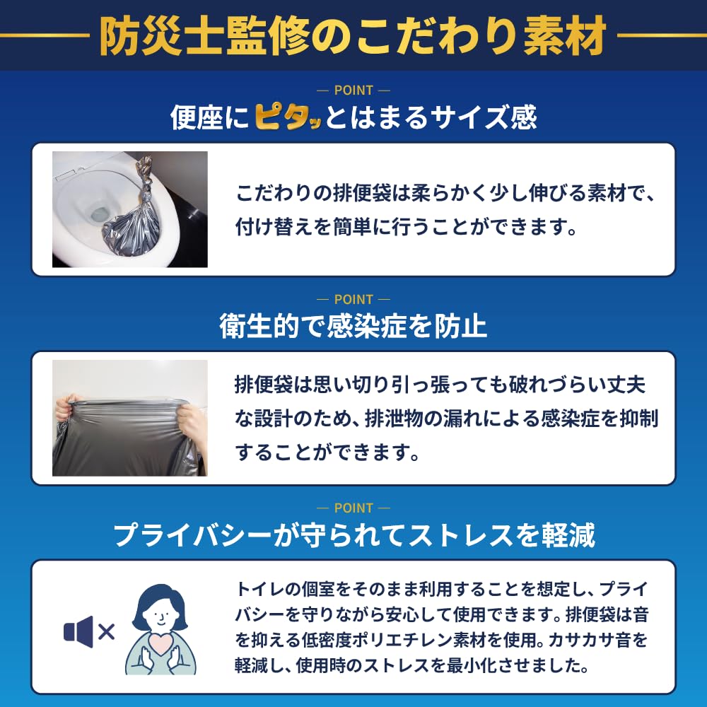 By a Disaster Prevention Pitatto Toilet 100 Made In Emergency Portable Disaster Prevention for Water Nursing Traffic Outdoor Activities [Supervised