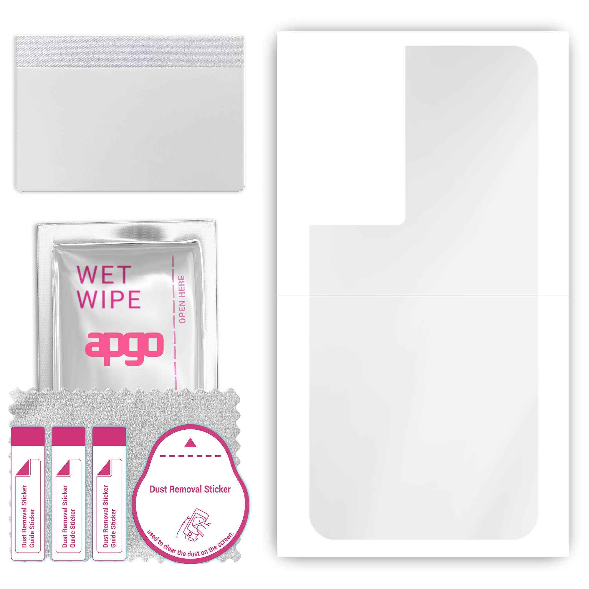 

apgo Ultra Clear Protective Skin Sticker для тильної сторони, сумісний із папером TCL 40 NXT, обгортковою плівкою, гідрогелевою плівкою, гнучким, м’яким ТПУ з позиціонуванням l