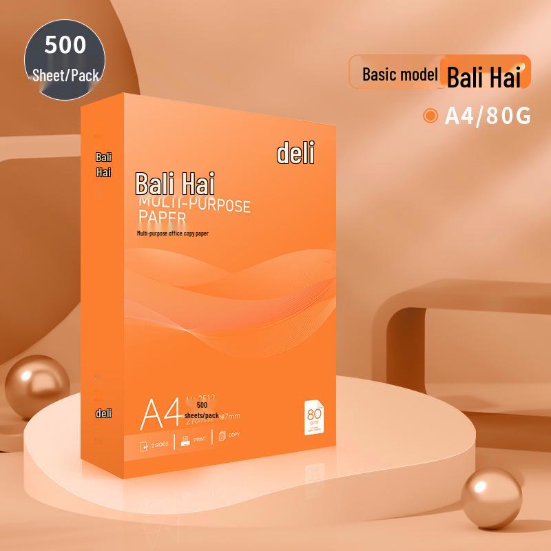 Deli Jia Platinum/Bali Sea A4 Dubbelsidigt Multifunktionellt Tryck- & Kopieringspapper, 70/80 GSM