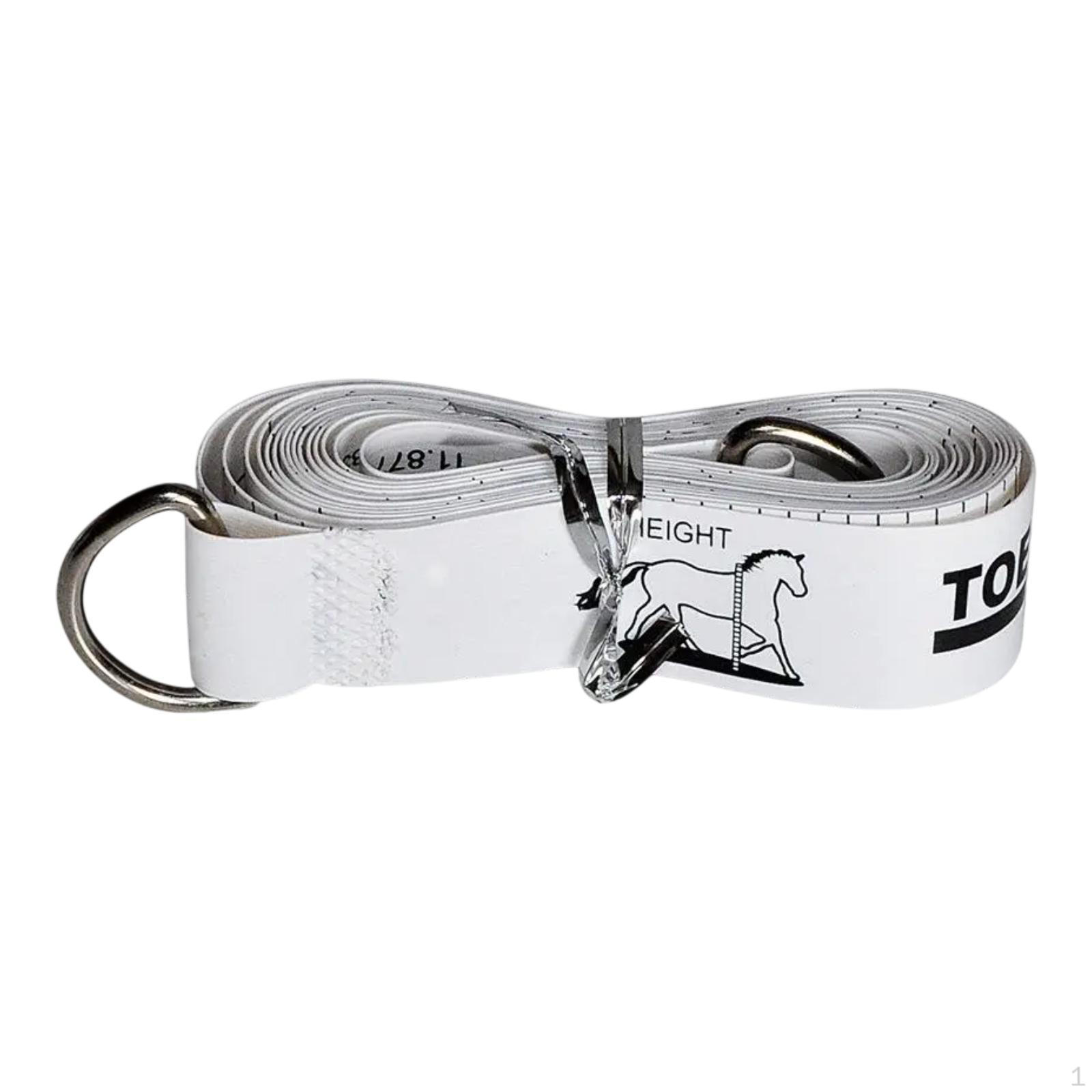 

Horse Height Weight Tape Measure 250cm Multifunctional Soft Measuring for Pony Cattle Pig