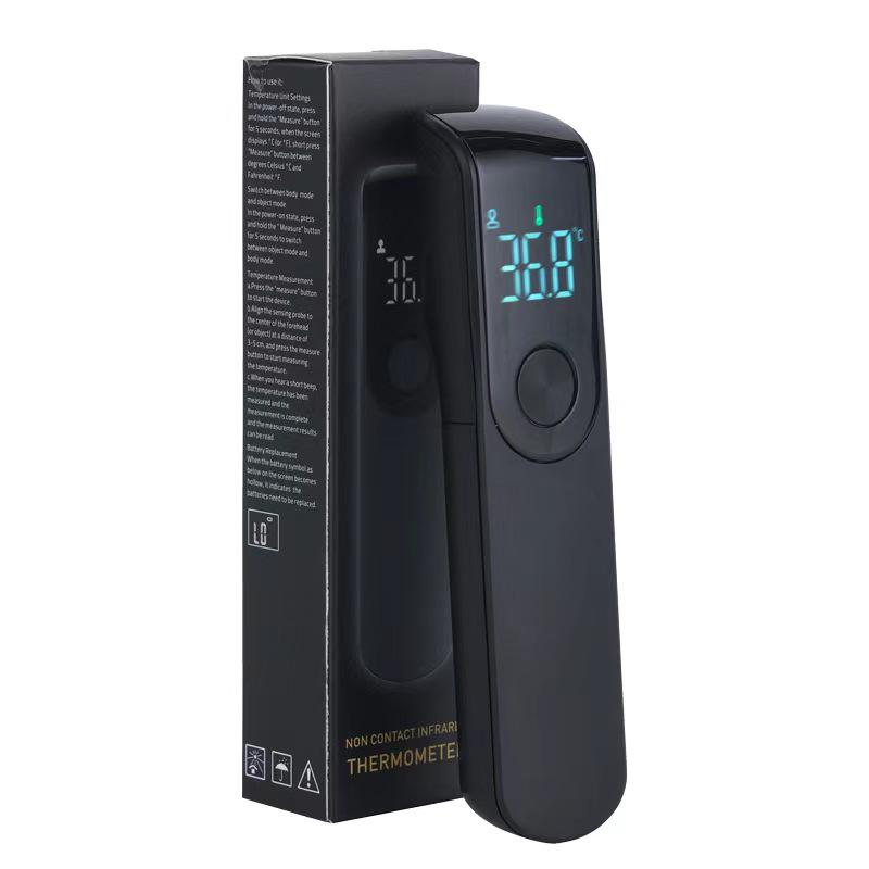 Mini Non-Contact Infrared Thermometer: Handheld Forehead Temperature Gun for Babies (Chinese, English, Japanese)