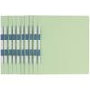 Kokuyo File A4 Flat File, Pack of 100, Green, C-B TP-FF-V10GX100