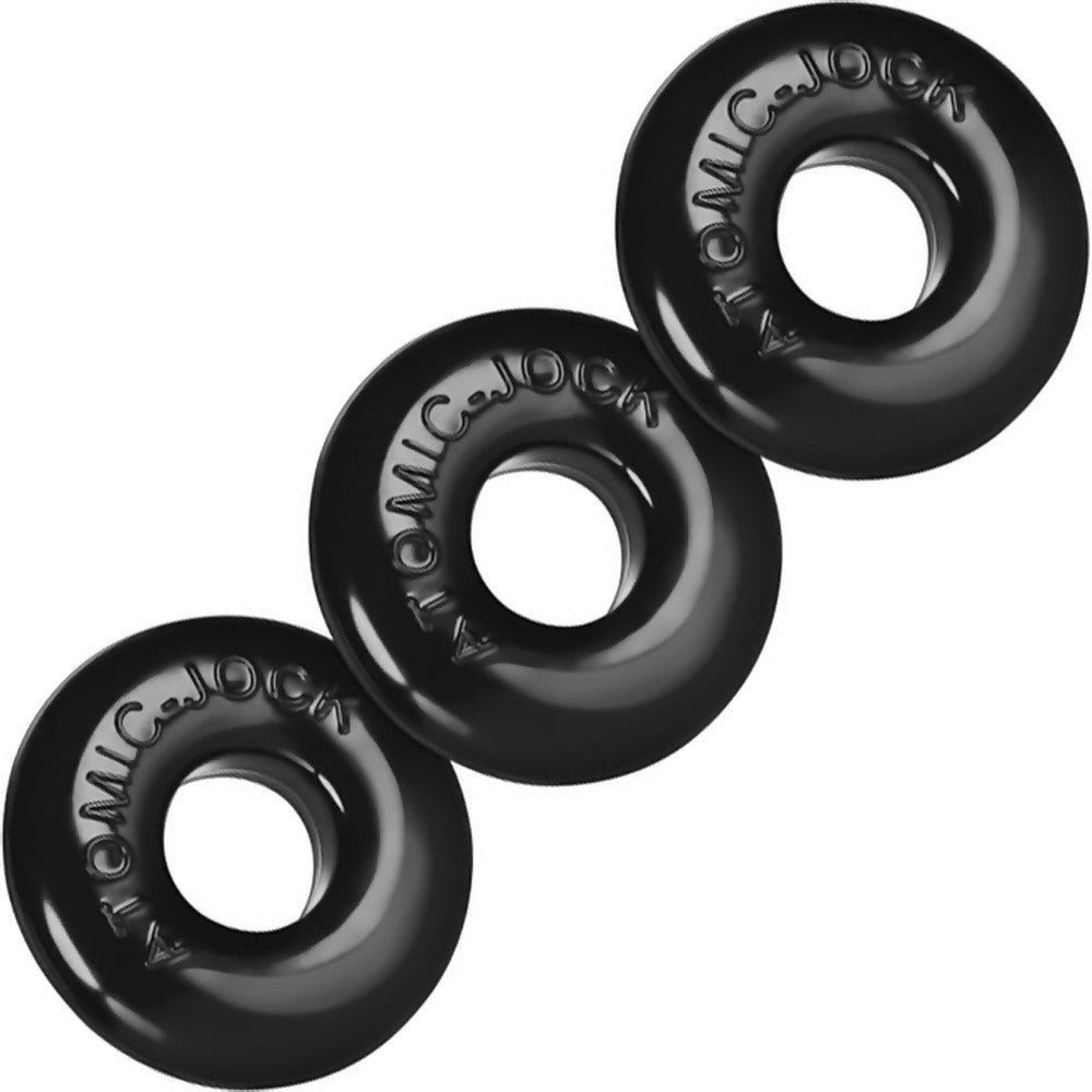 Oxballs Ringer Cockring Black X3 - Oxballs - Cockrings