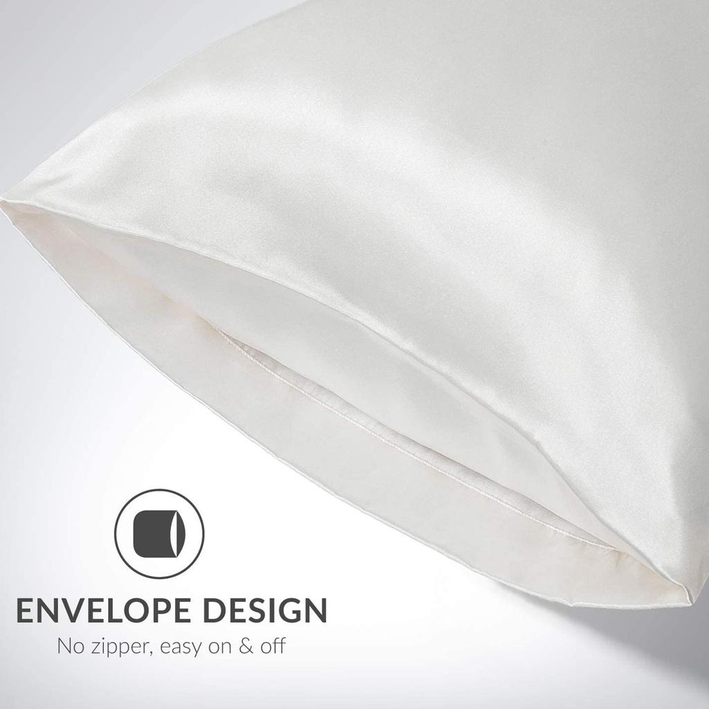 Household Washed Silk Satin Pillowcase 20*40inch Soft And Comfortable Pillowcase