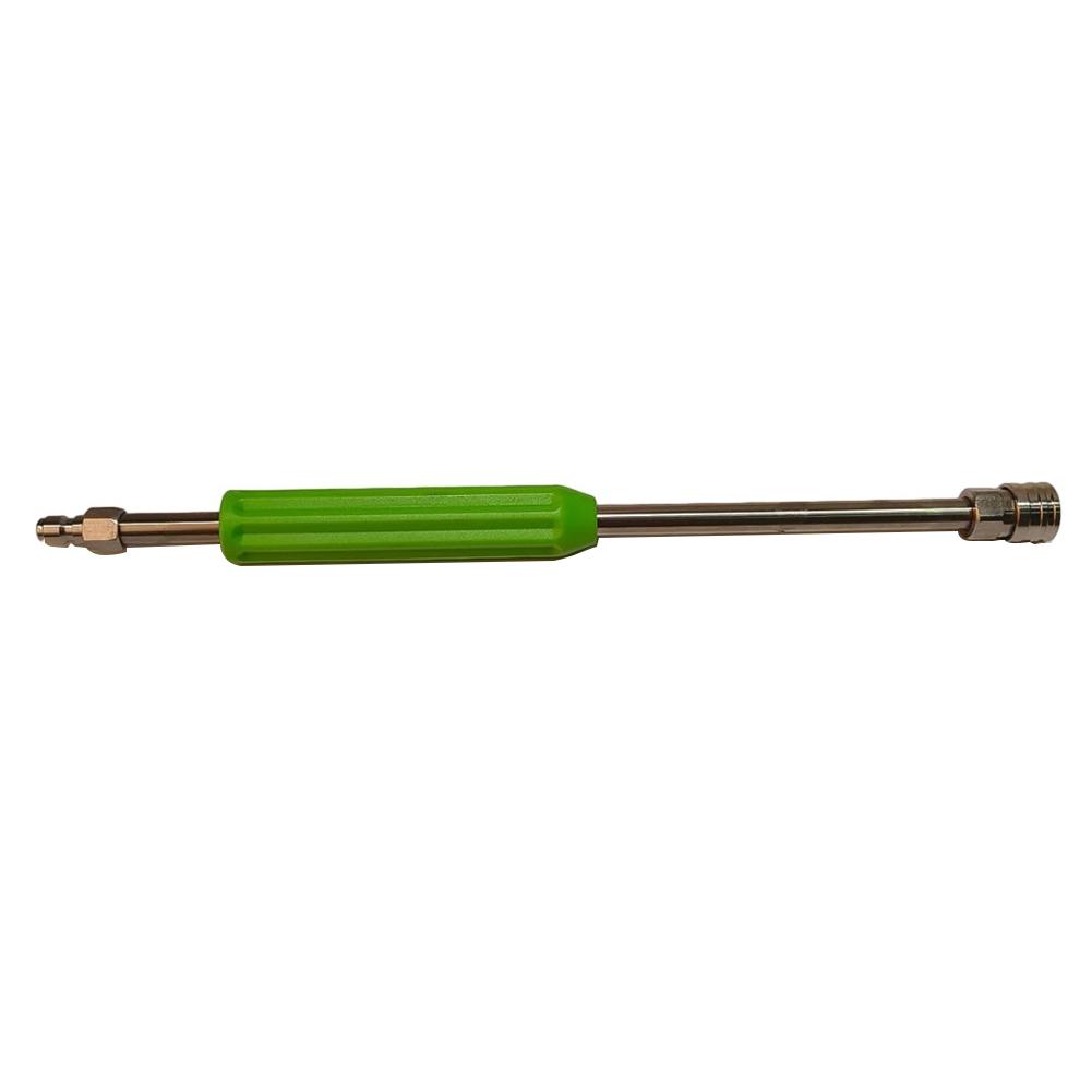 1pc 38cm Stainless Steel Pressure Washer Extension Wand For Gutter Undercarriage Desatascador Limpia Pipas Drain Cleaner