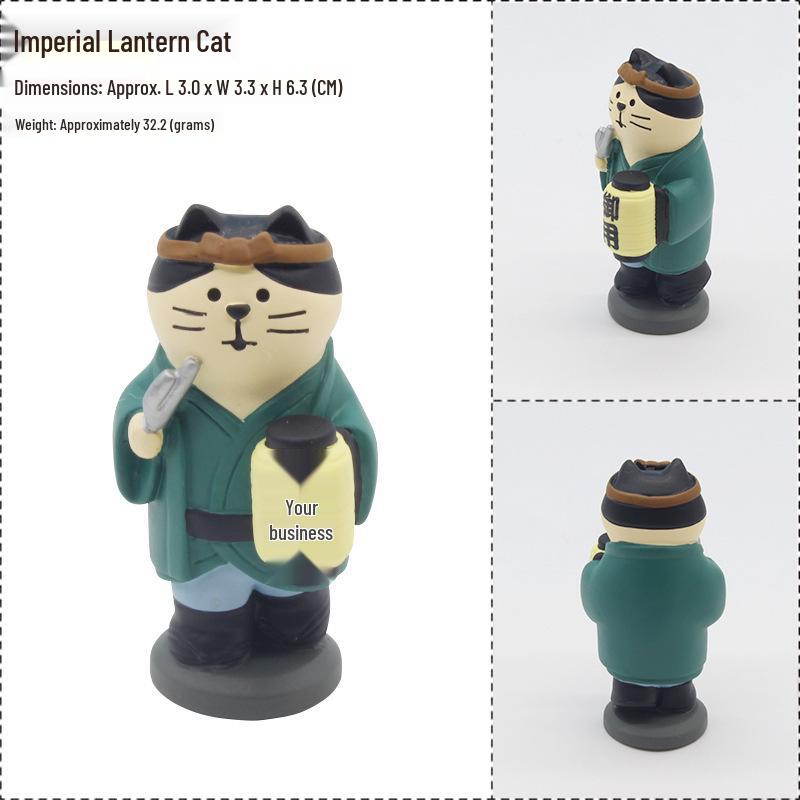 Japanese Zakka Mid-Autumn Festival Moon-Viewing Scene Prop: Resin Craft Ornament