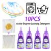 10PCS 120ML Laundry Detergent Liquid Blossom Active Enzyme Laundry Detergent T-shirt Underwear Laundry Degreaser Shirt Guardian