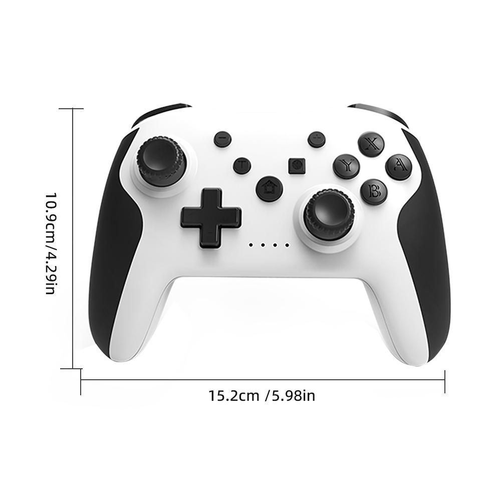 GAMINJA Wireless BT 2.4GHz Joystick Game Controller for Switch Game Phone & Android Gamepad