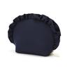 Franc Franc Japan [ec Limited Outlet Item] Frill Round Pouch Navy