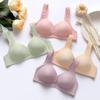 Women's Summer Thin Breathable Vest-Style Bra: Anti-Sagging, Wire-Free, Front Closure for Middle-Aged & Elderly Moms