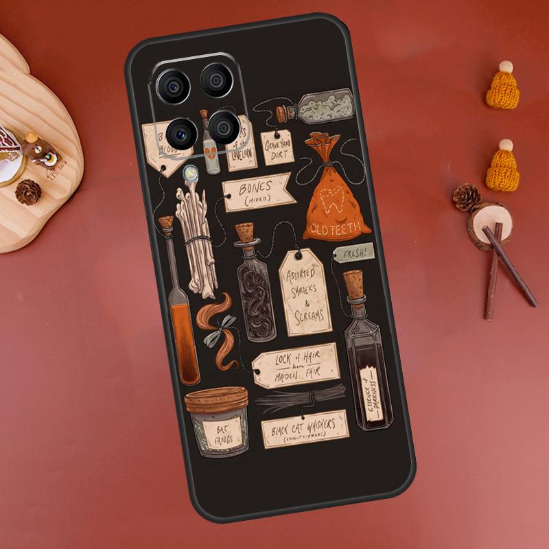 

Girly Pastel Witch Goth Ouija Case For Samsung Galaxy M32 M12 M52 M21 M31 M15 M55 M56 M36 M16 M06 M13 M33 M53 M14 M34 M54 Samsung M11