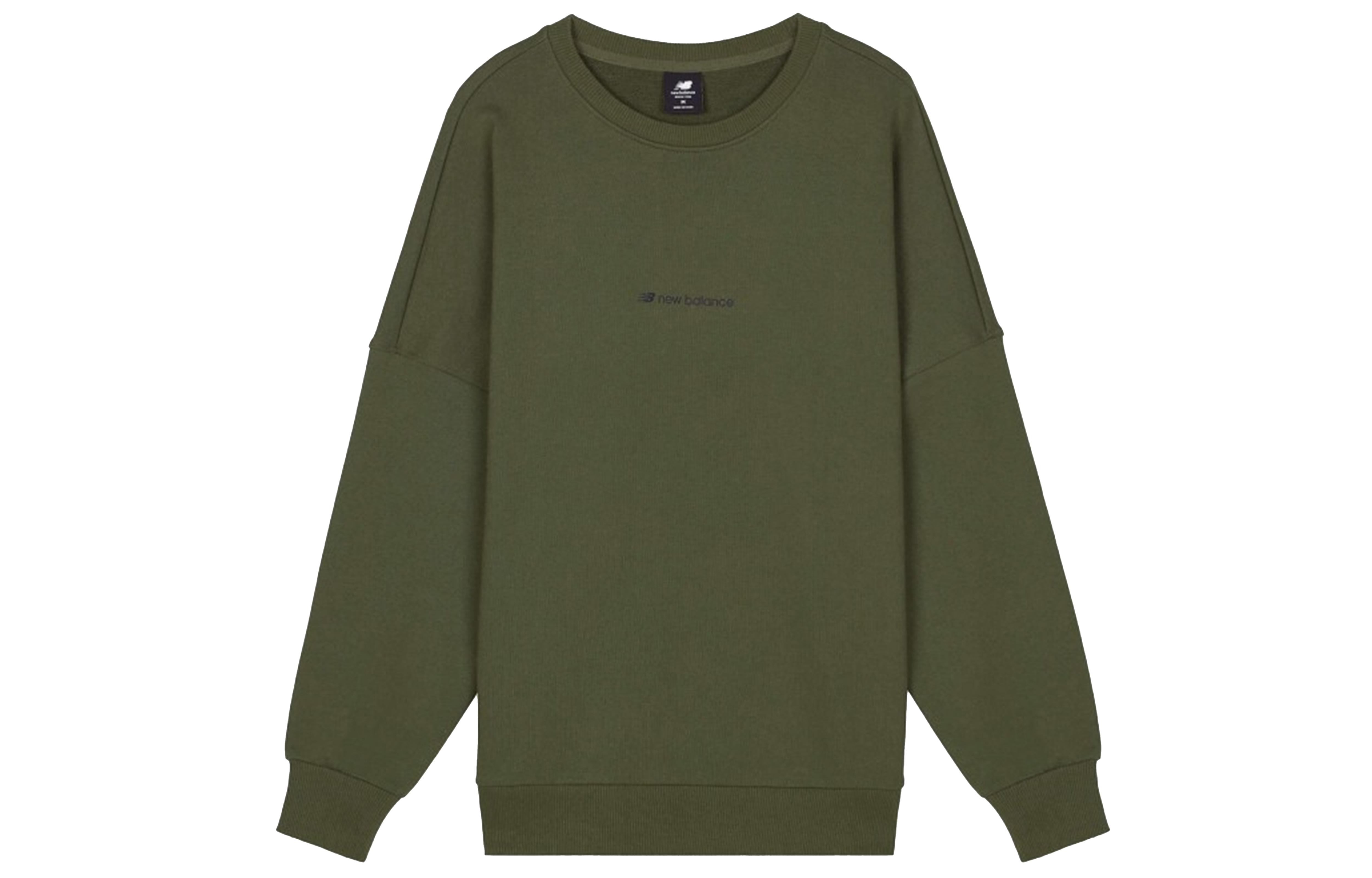 New Balance Heathertech Sweatshirt Men s Army Green AMT03332-ARG S