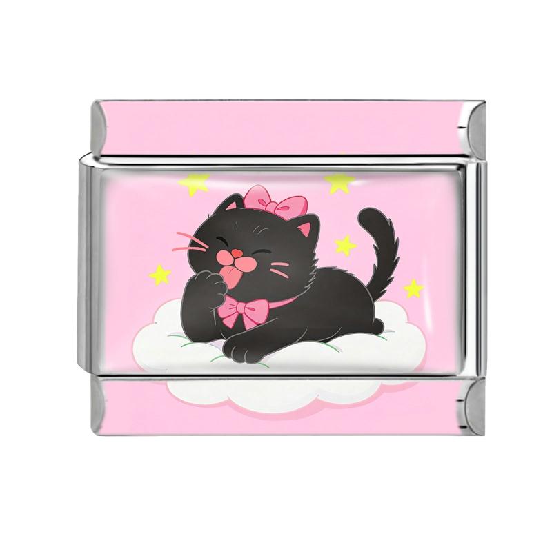 2026 New Trendy Funny Cat Rabbit Dog Dolphin Italian Charm Links Fit 9mm Stainless Steel Bracelet Women Men DIY Making Jewelry