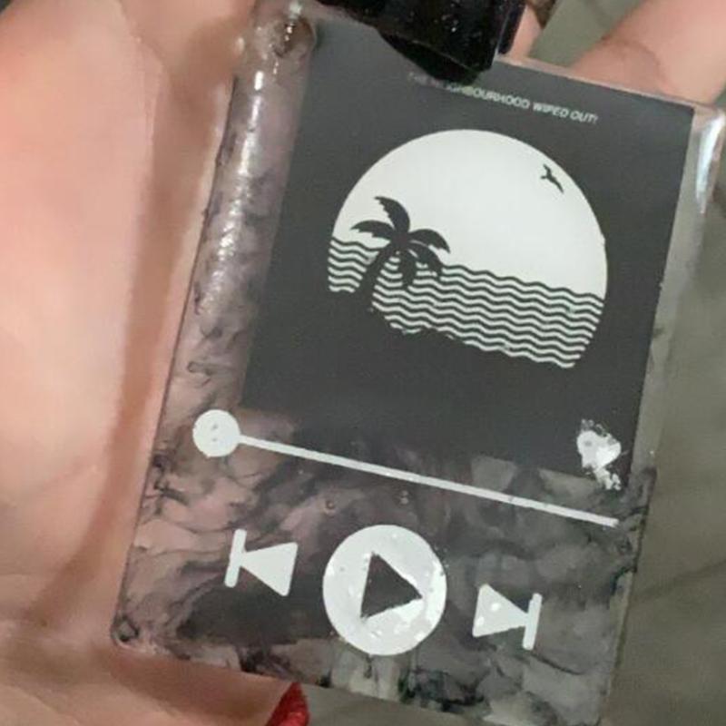 DIY Jewelry Pendant for Key Chain MoldMusic Player Keychain Resin Mold Silicone Mould DIY Polymer Clay Crafts UV Epoxy M