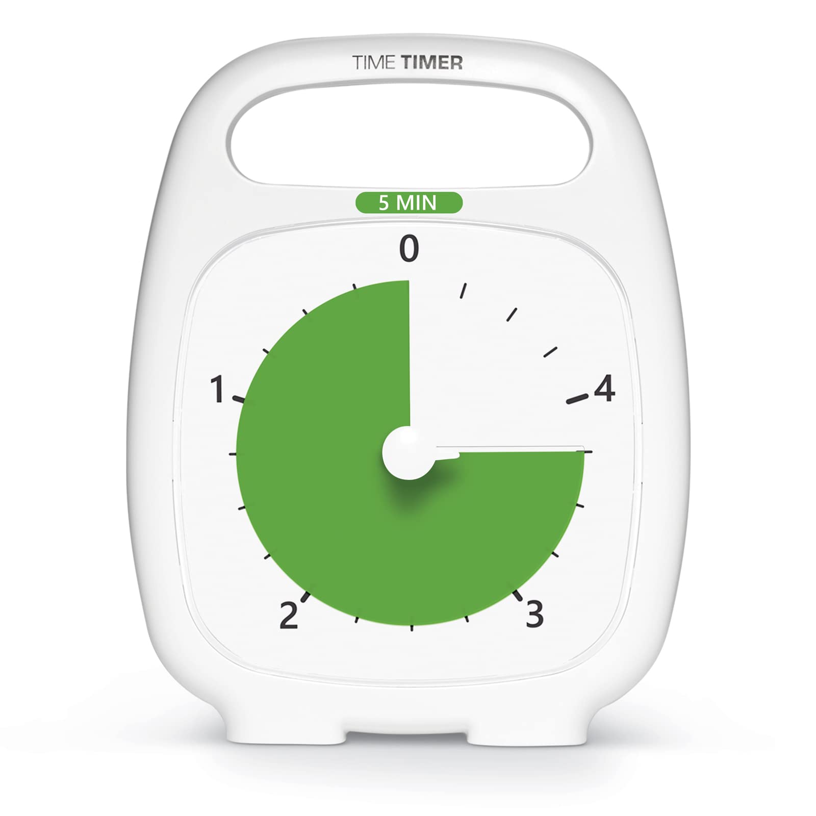 

TIME TIMER Study Timer 5-Minute with Handle and Learning Alarm TT05-W