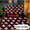 Custom Name Ghost Commando Team-Up Blanket  Ideal Bedding Blanket Perfect for Travel, Camping, Living Rooms, Offices, Sofas, Fan Christmas Gift