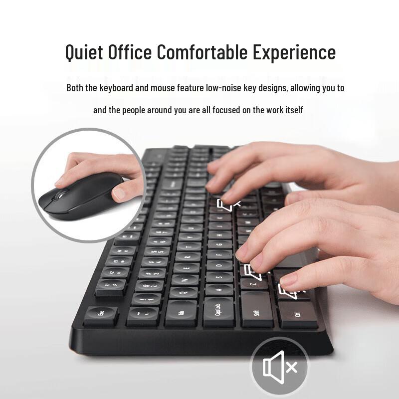 HP CS10 Wired Office Keyboard and Mouse Combo