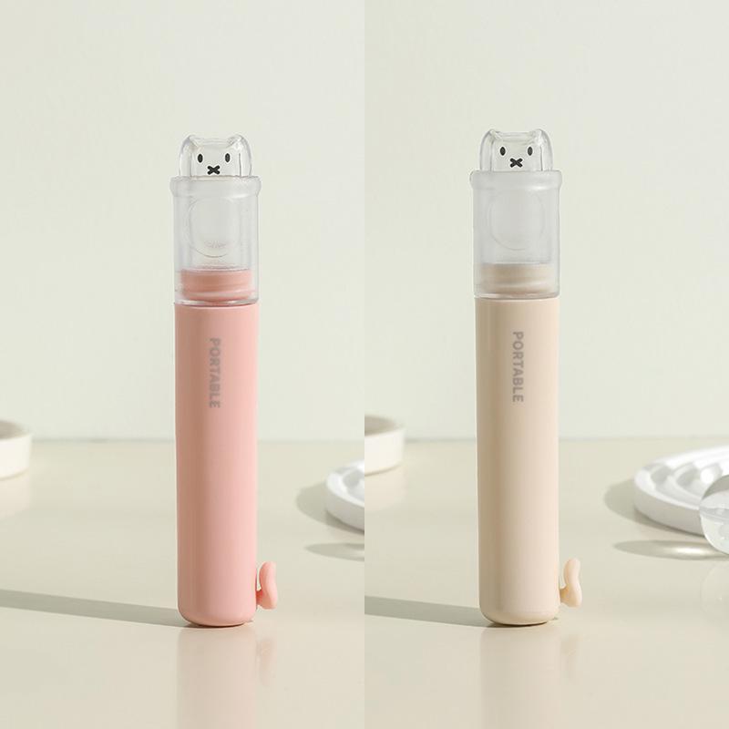 Portable 2-in-1 Toothbrush & Toothpaste Set with Holder - Essential for Travel and Business Trips, Soft Bristles