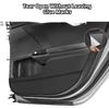 For Xpeng P7 2022 2023 2024 4Pcs Car Door Anti Kick Protection Pad Panel Alcan Tara Suede Auto Doors Anti-Dirty Cover Sticker
