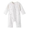 Newborn 100% Cotton Long-Sleeve Romper