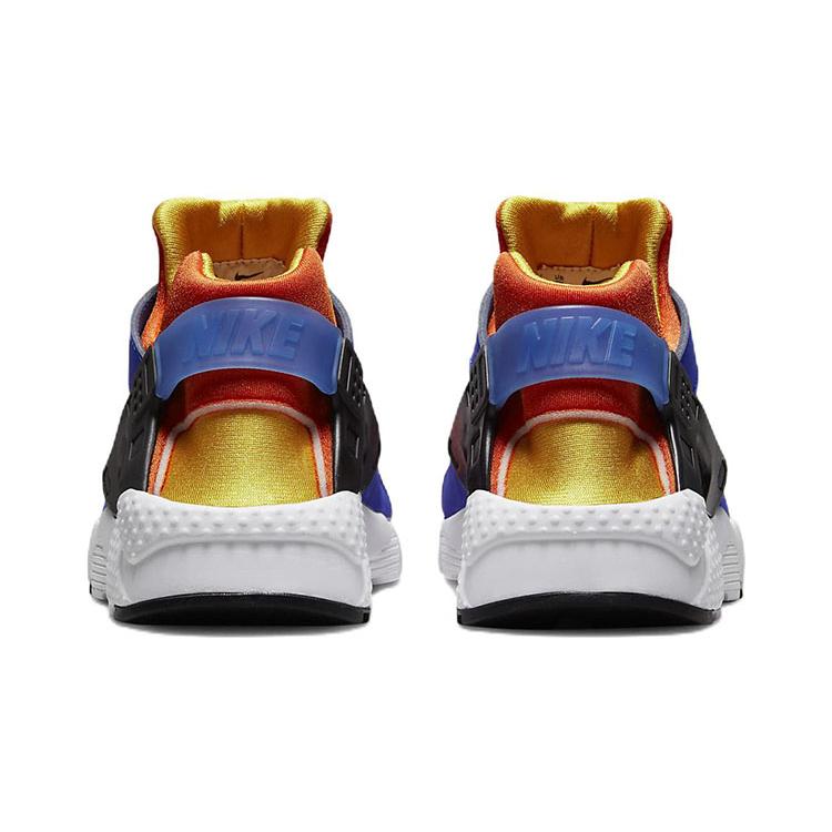 New Nike Huarache Run 'Hyper Royal Yellow Ochre' GS 654275-421