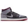 Air Jordan 1 Mid Bred Shadow Męskie Sneakersy Szare Czarne Cementowo-Szare DQ8426-006
