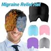 Migraine Hat Hot and Cold Compress Headgear Gel Ice Mask Relief Stretchable Physical Therapy Care Headgear for Men Women