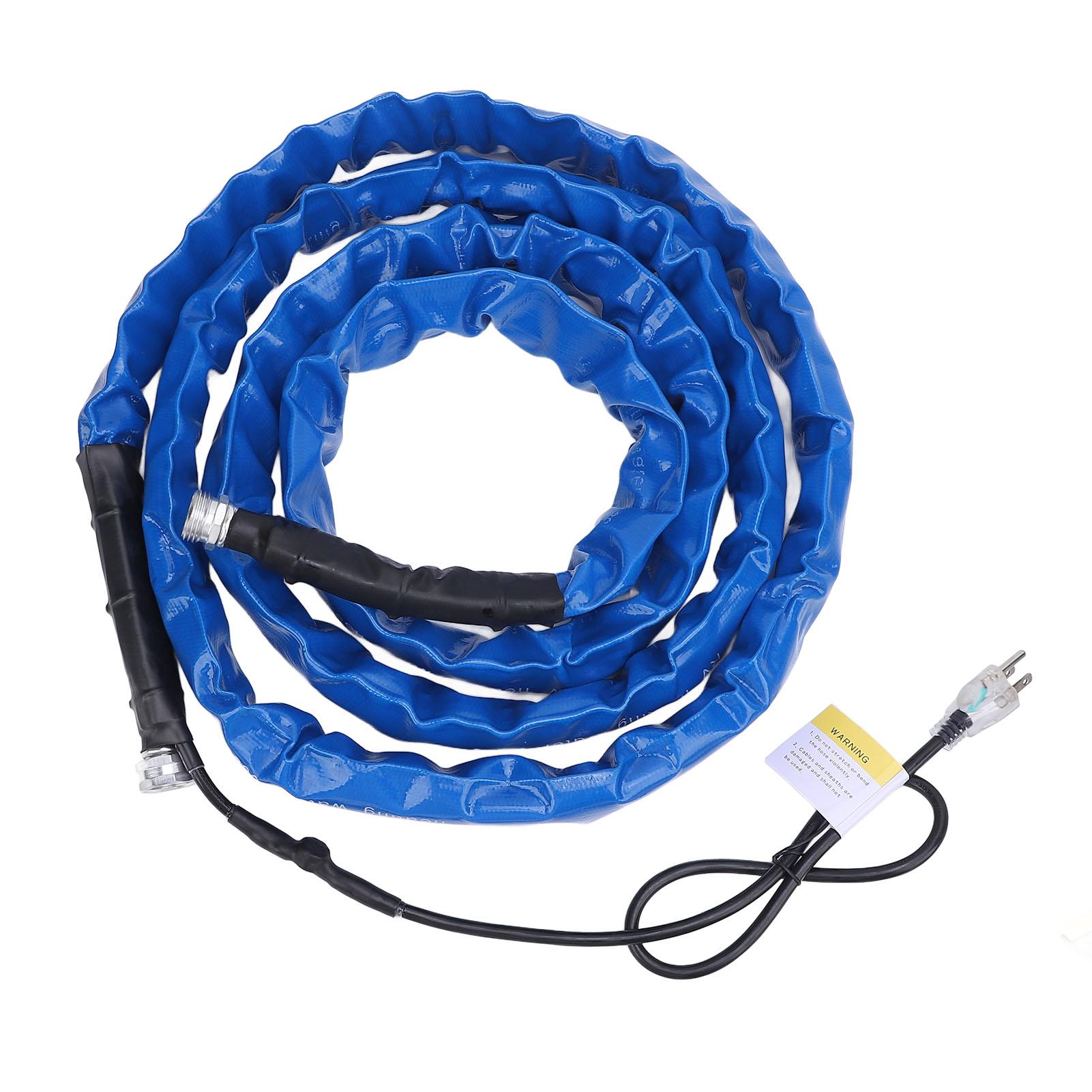 

12 футов RV нагреваемый водяной шланг с термостатом 40 градусов Фаренгейта защита от замерзания антифриз питьевая садовая вода