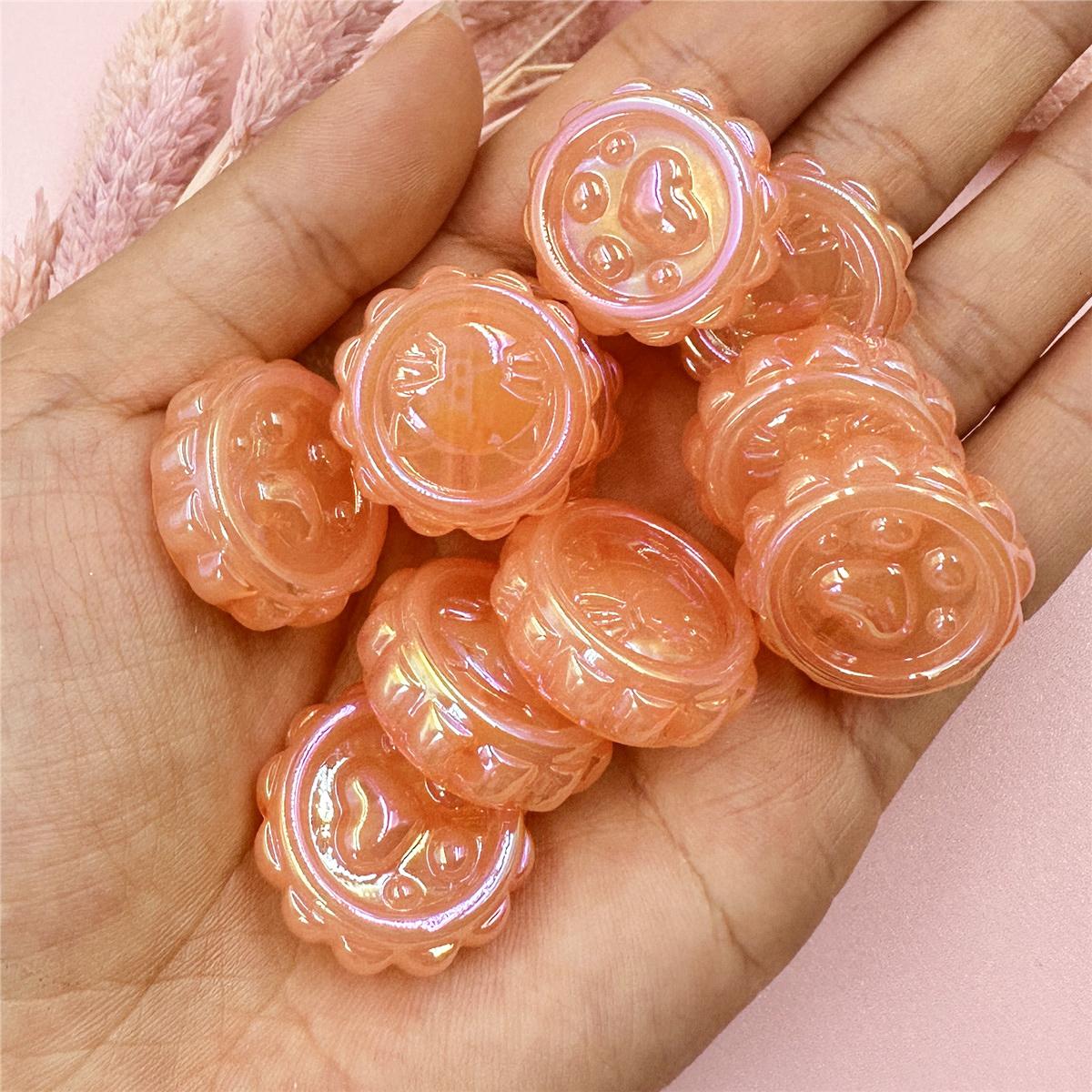 

Акриловые бусины «Кошачья лапа» 10 шт. Материалы для самостоятельного изготовления Материалы ручной работы Изготовление браслета и ожерелья Ожерелье Браслет 23,5 мм Аксессуары оранжевый