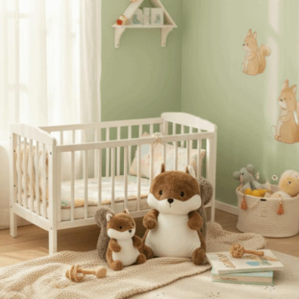 Realistic Squirrel Plush Toy Animal Squirrel Stuffed Toy Lovely Squirrel Plush Doll Girls