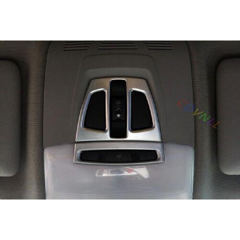 ABS Silver For 2013-2019 BMW 3 4 Series GT Front Reading Light Cover Trim 1PCS